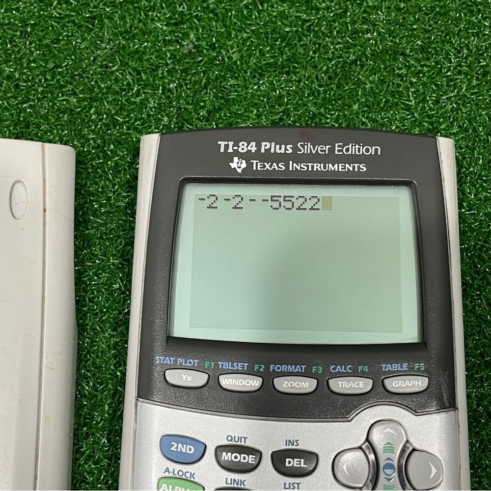 Texas Instruments TI-84 Plus Silver Edition Calculator - Picture 4 of 4